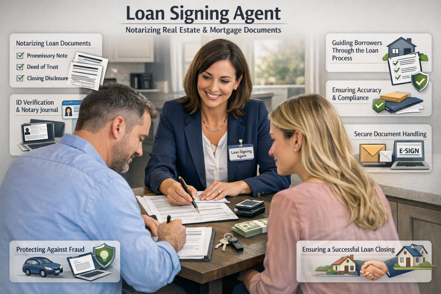 Loan signing service